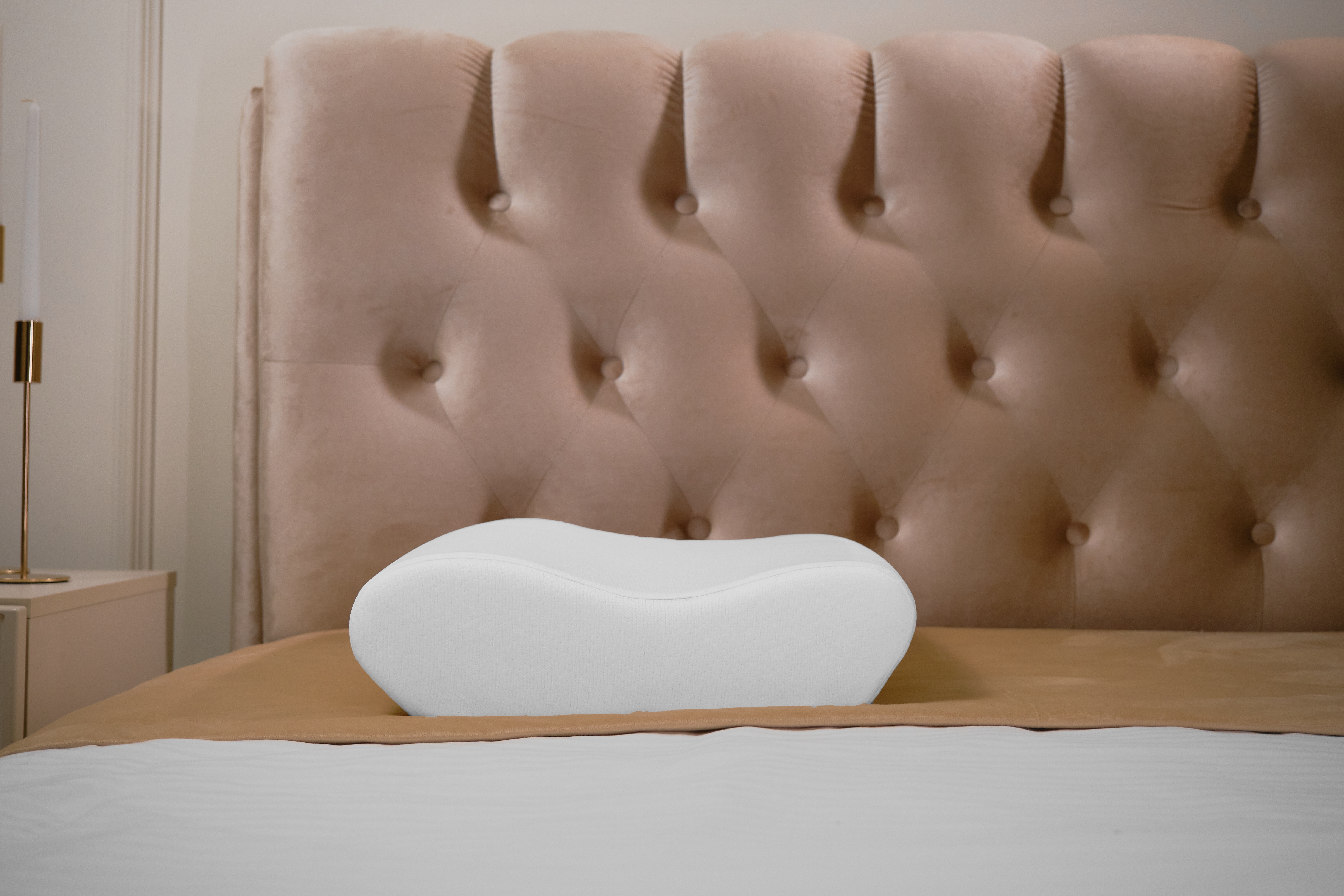 Подушка ортопедическая Memory foam Реноме <14/302,  Эргономика с гелем,  50*38*12>