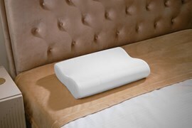 Подушка ортопедическая Memory foam Реноме <14/302,  Эргономика с гелем,  50*38*12>